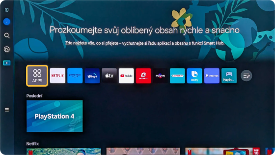 Instalace aplikace Filmana