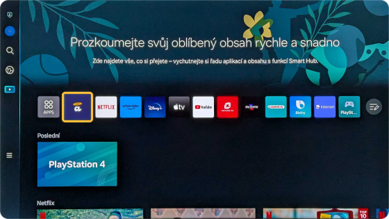 Instalace aplikace Filmana